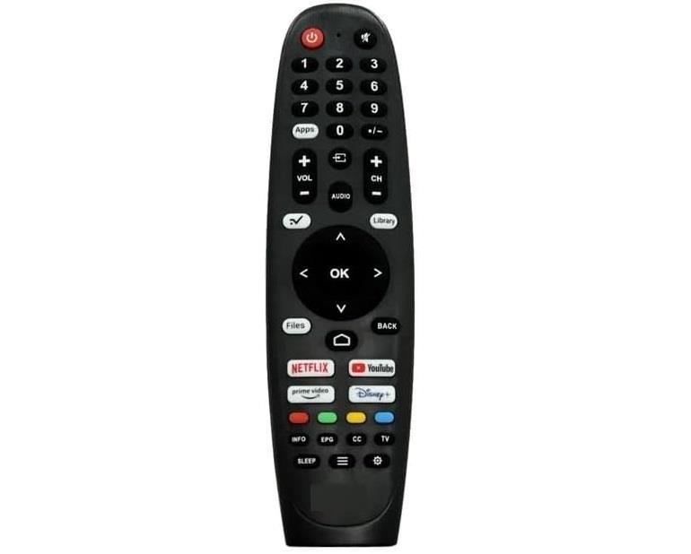 sungate ile uyumlu Model SG-5580 Smart Tv Kumanda-Mikrofonsuz