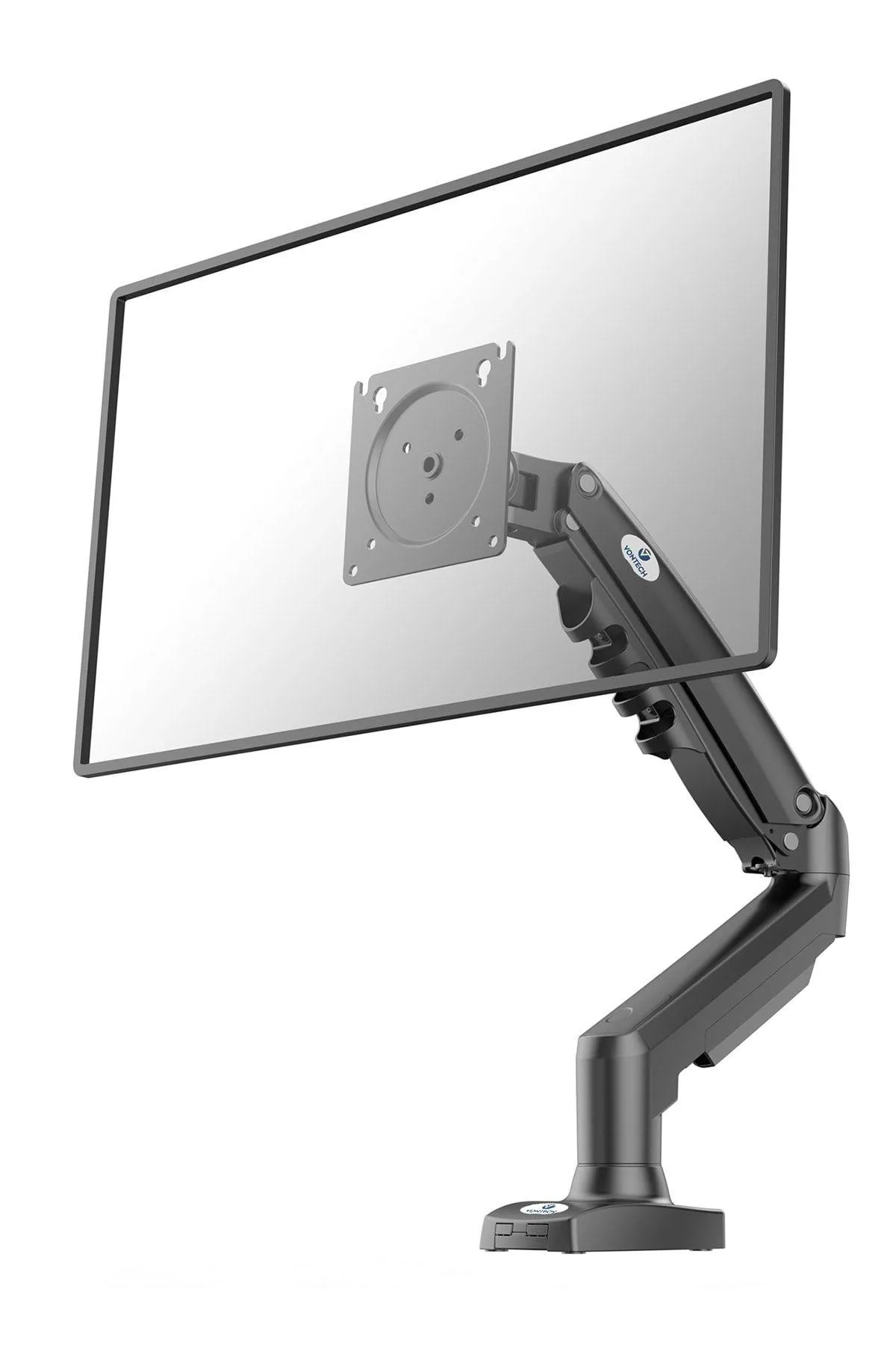 Tayfun 17-28'' İnç Amortisörlü Masa Üstü Hareketli Tv-Monitör Askı Aparatı