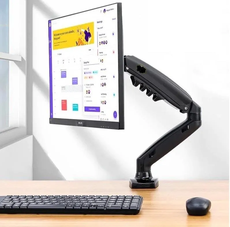 Tayfun 23'' inç Lcd Led Monitör Masa Üstü Full Hareketli Askı Aparatı