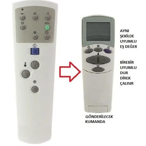 BEKO Klima Kumandası - Eşdeğer