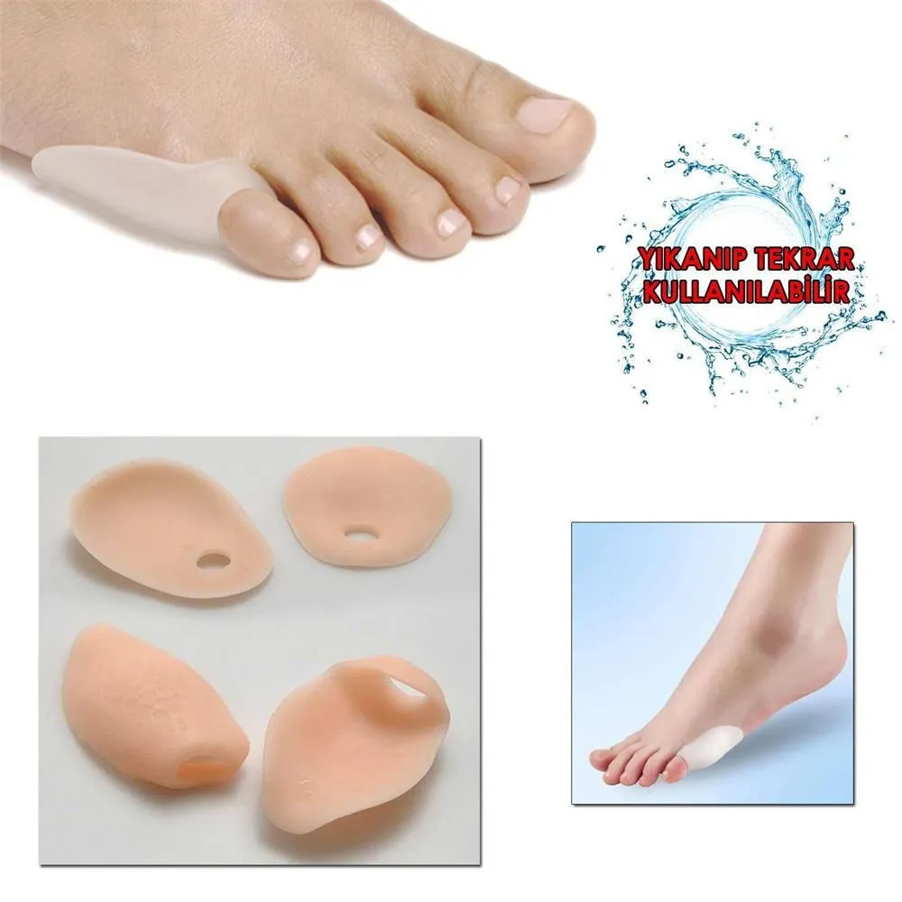 Tayfun silikon Bunion Serçe Parmak  Koruyucu