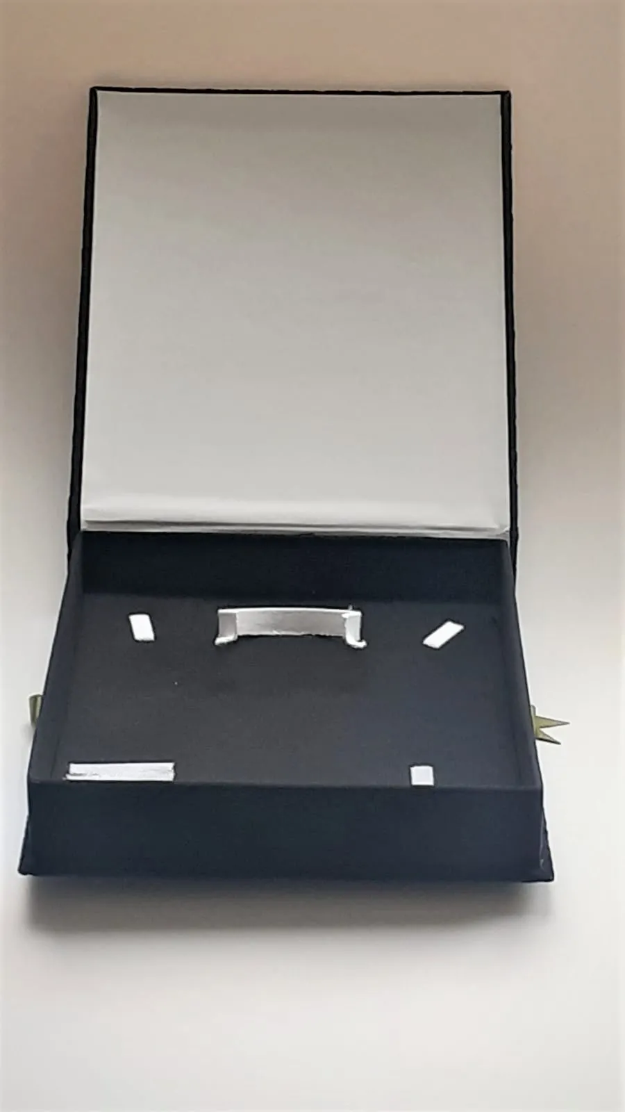 TAYFUN ÜÇLÜ TAKIM MUCEVHARAT KUTUSU- SİYAH