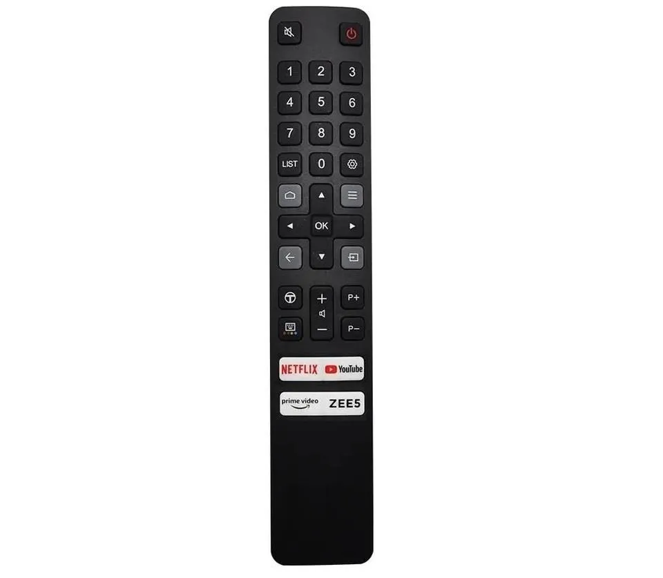 Tcl 75P755 İle Uyumlu Smart Tv Kumanda-Mikrofonsuz