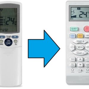 Teba Optimum Klima Kumandası-Resimde Sağdaki Gönderilir