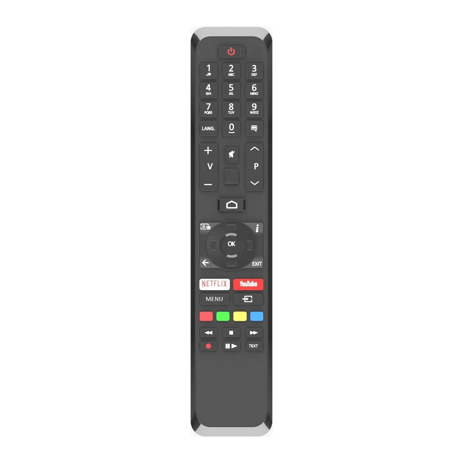 Techwood 55TEC9500UA Uyumlu Android Tv Kumanda-Mikrofonsuz