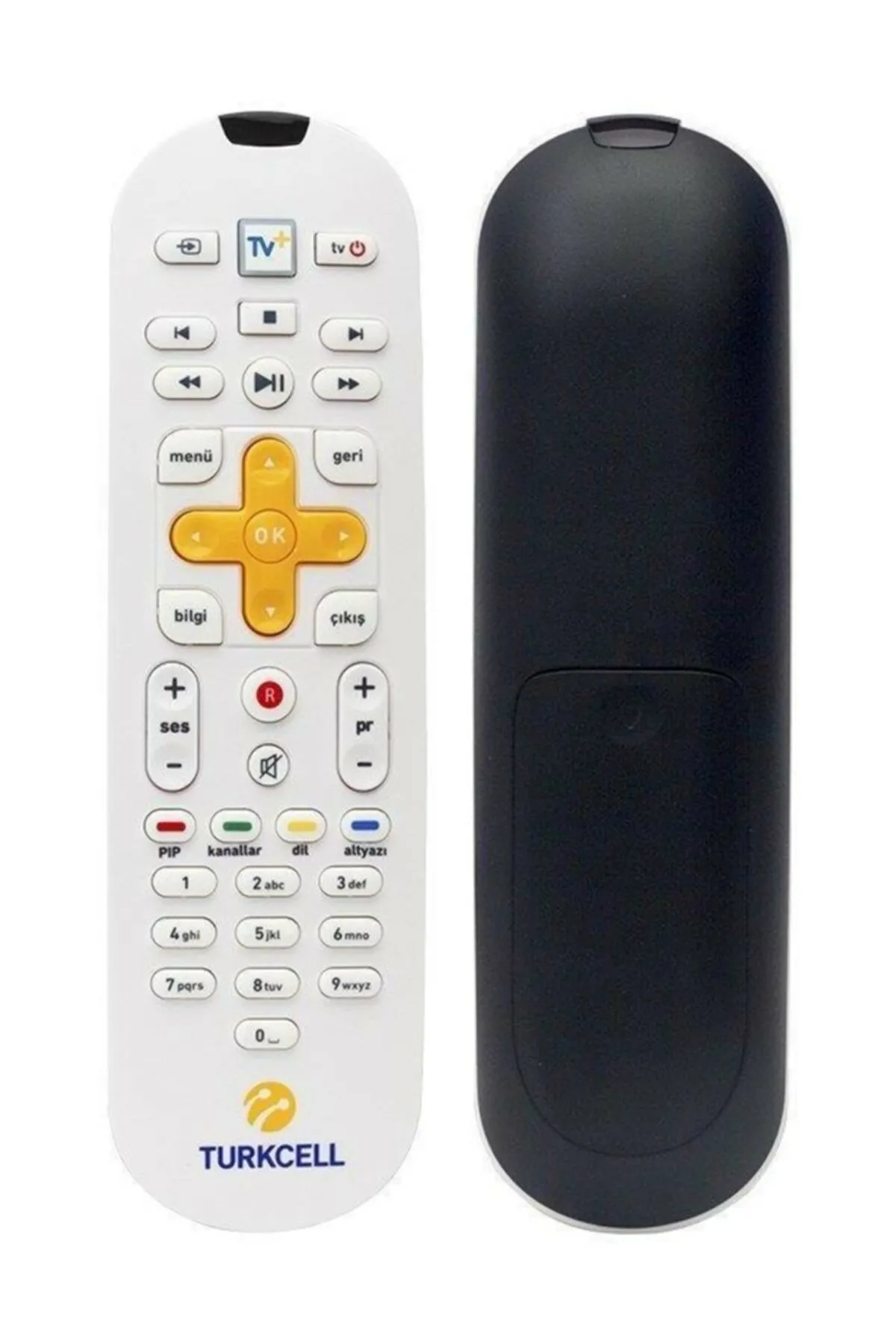 Orjinal Turkcell Tv+ Plus Klavyesiz Kumanda