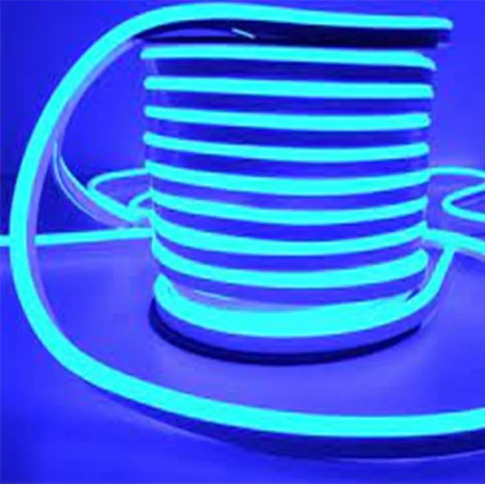 Neon Led Turkuaz Renk 5 Metre -12 Volt Uyumlu