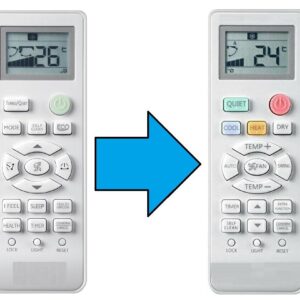 uğur ile uyumlu Klima Kumandası-Resimde Sağdaki Gönderilir