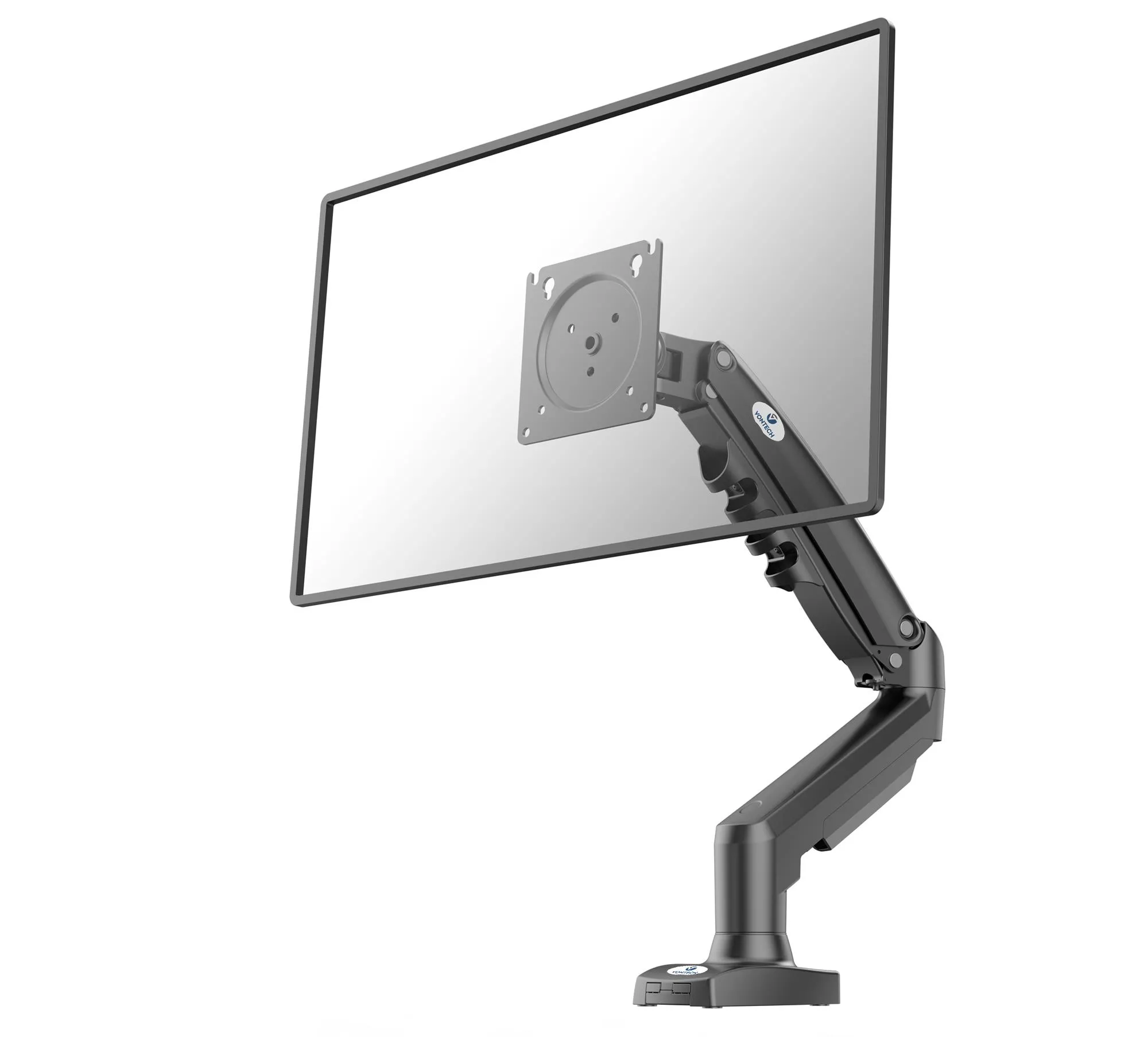 Vontech Bayou Alüminyum,Amortisörlü 17"-30"  Tek Kollu Monitör Aparatı