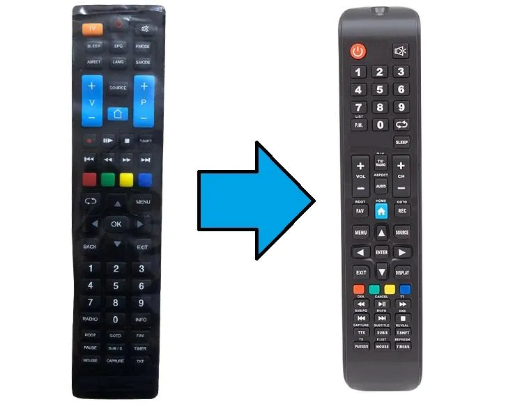 Weston Led Tv Kumandası-Resimde Sağdaki Gönderilir