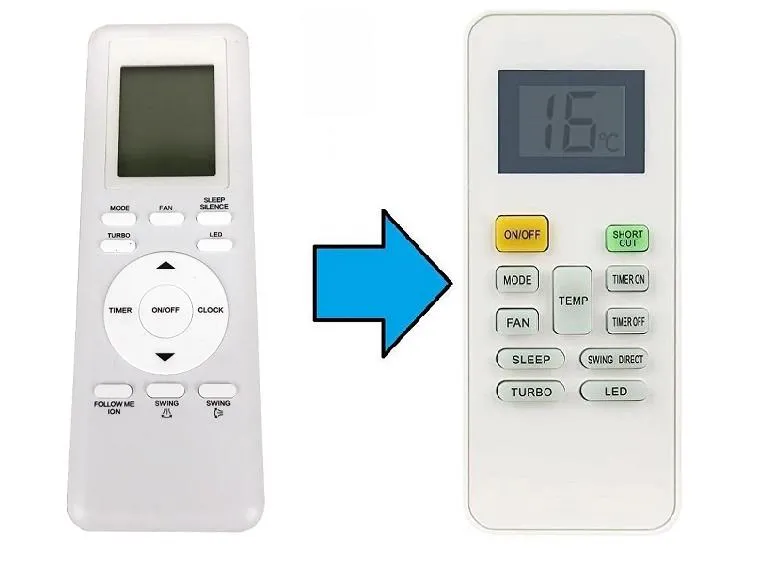 York Klima Kumandası-Resimde Sağdaki Gönderilir