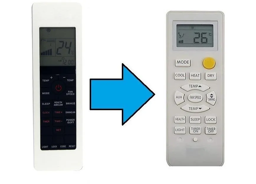York Klima Kumandası-Resimde Sağdaki Gönderilir